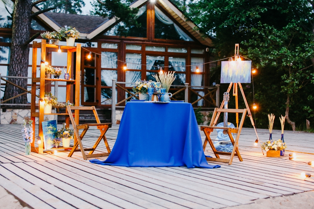 Фотосессия по мотивам картины Ван Гога "Звездная ночь"