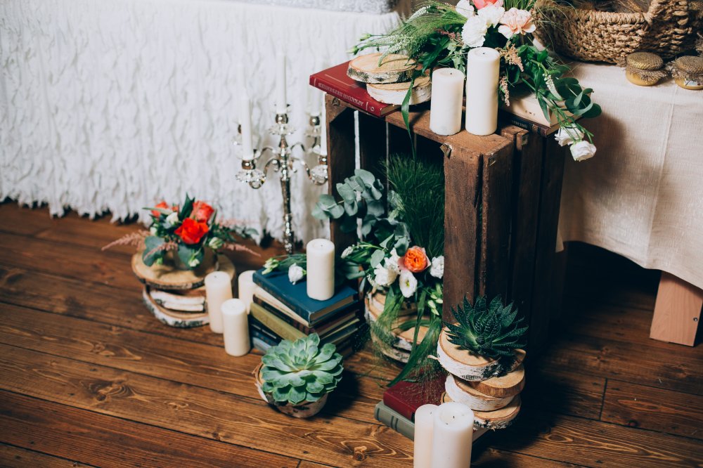 Оформление в стиле бохо