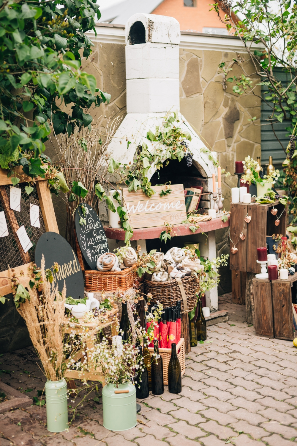 Виноградная свадьба Антона и Даши