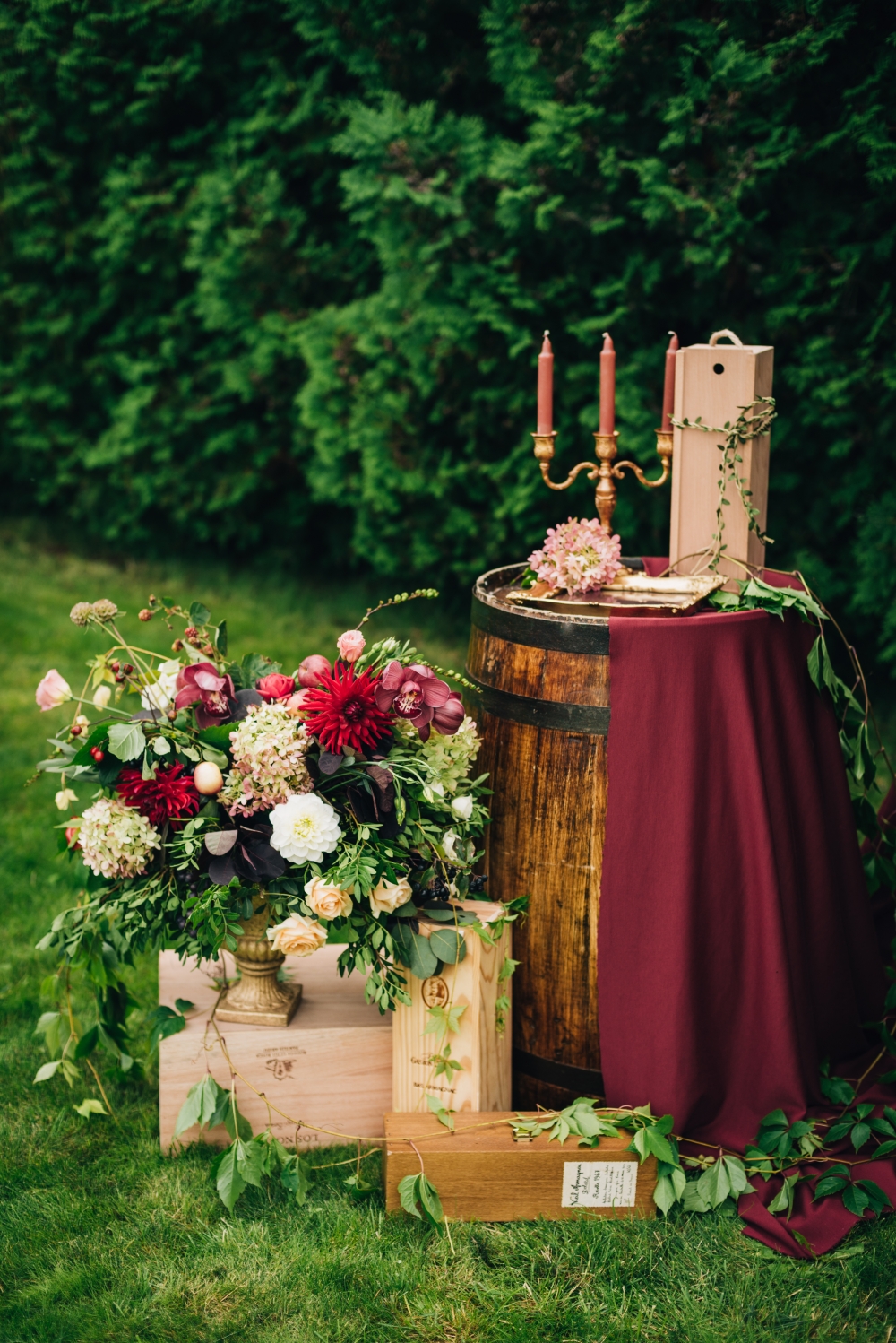 Виноградная свадьба Антона и Даши