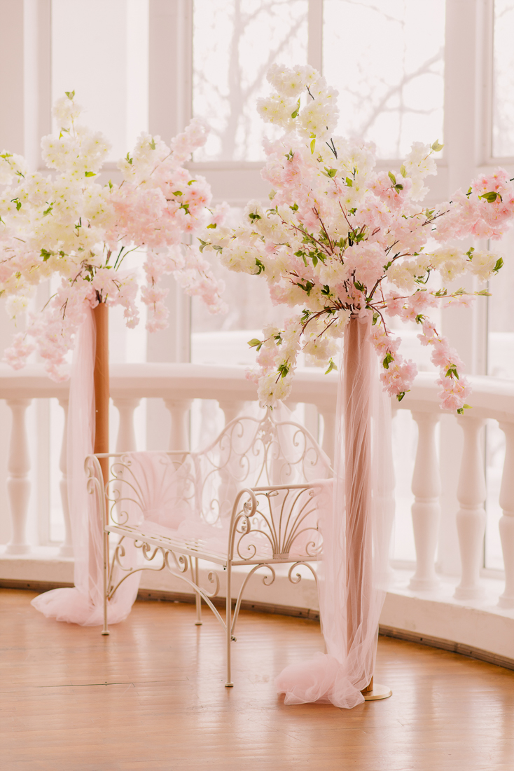 Фотозона "цветущий весенний сад"