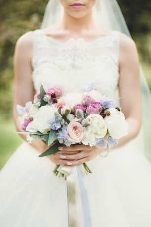 Нежный букет невесты