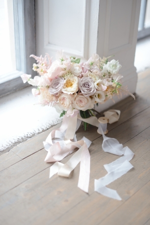 Нежный букет невесты