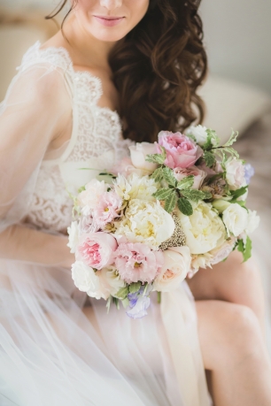 Пышный букет невесты