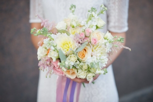 Летний букет невесты