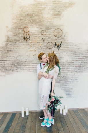 Выездная регистрация в стиле бохо