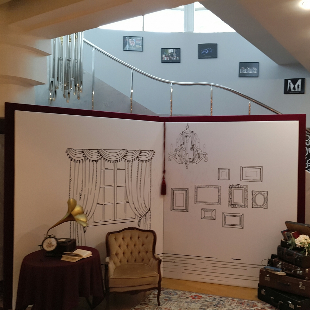 фотозона в стиле Вишневый сад