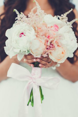 Персиковый букет