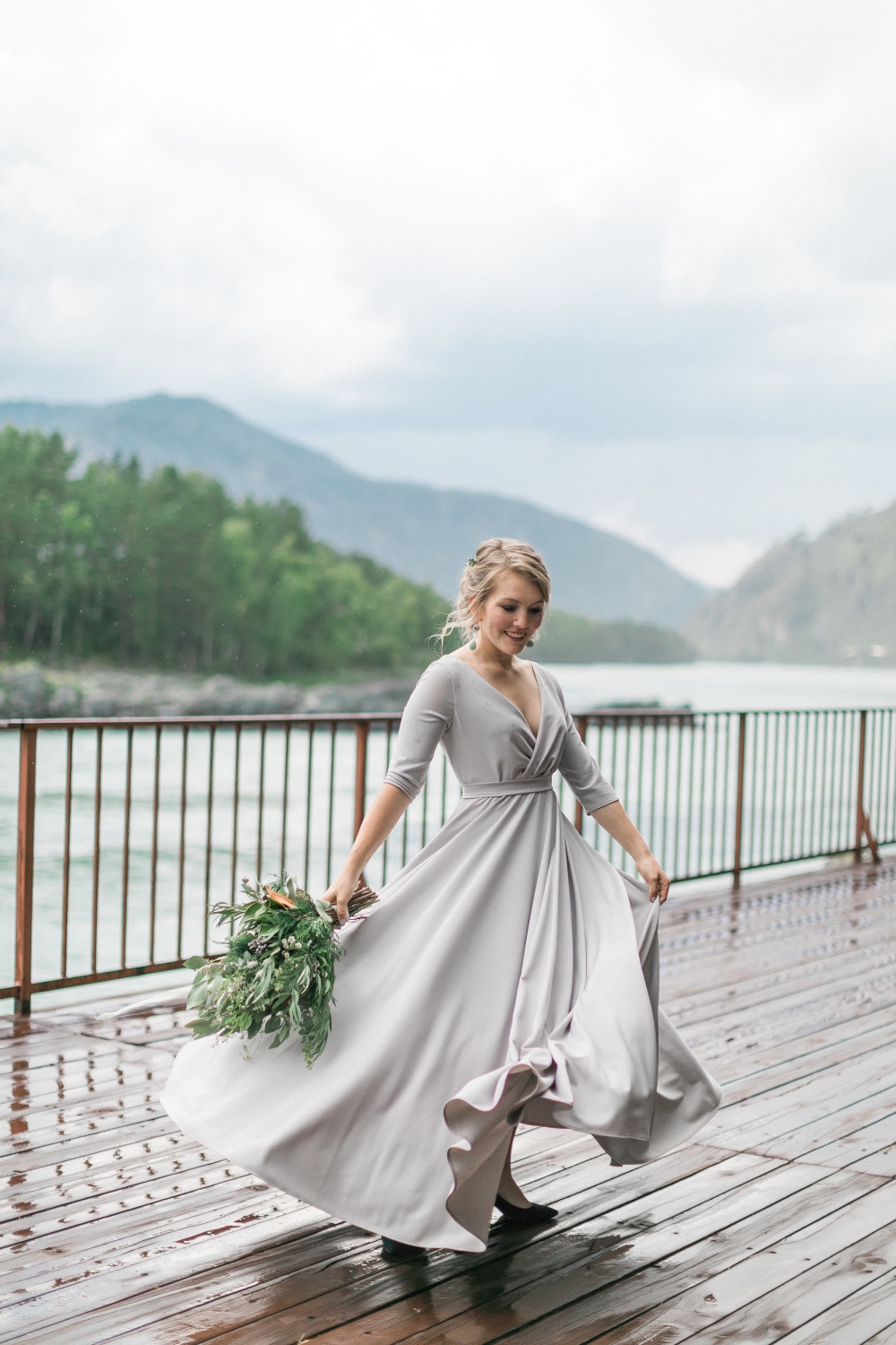 Свадьба для Наталии и Валентина в Горном Алтае, эко-стиль