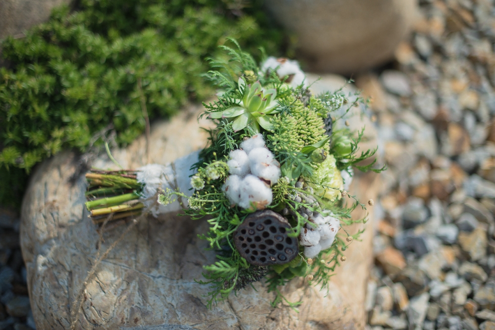 Букет невесты в эко-стиле