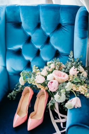 Раскидистый букет невесты Марии