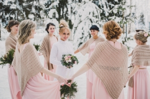 Зимняя свадьба.