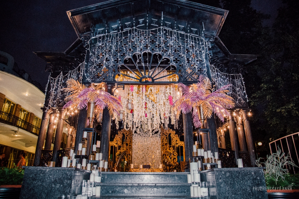 Сад Эрмитаж свадебная регистрация "Индонезия"