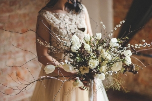 Необычный букет невесты для Даши