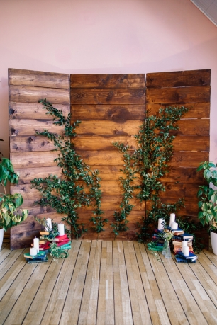 Романтика камерной свадьбы. Зона церемонии