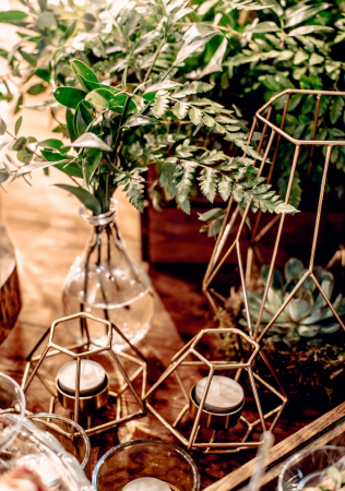 свадьба в коричневом цвете, свадебная сервировка, декор CAXAPDECOR