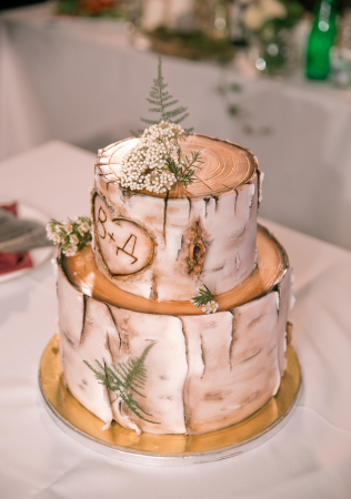 торт с 3D-декором, декор CAXAPDECOR