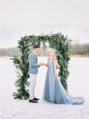 Зимняя свадьба