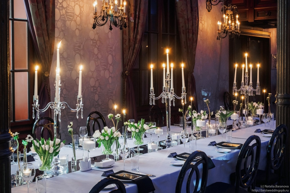 Наши прозрачные канделябры Кристалл