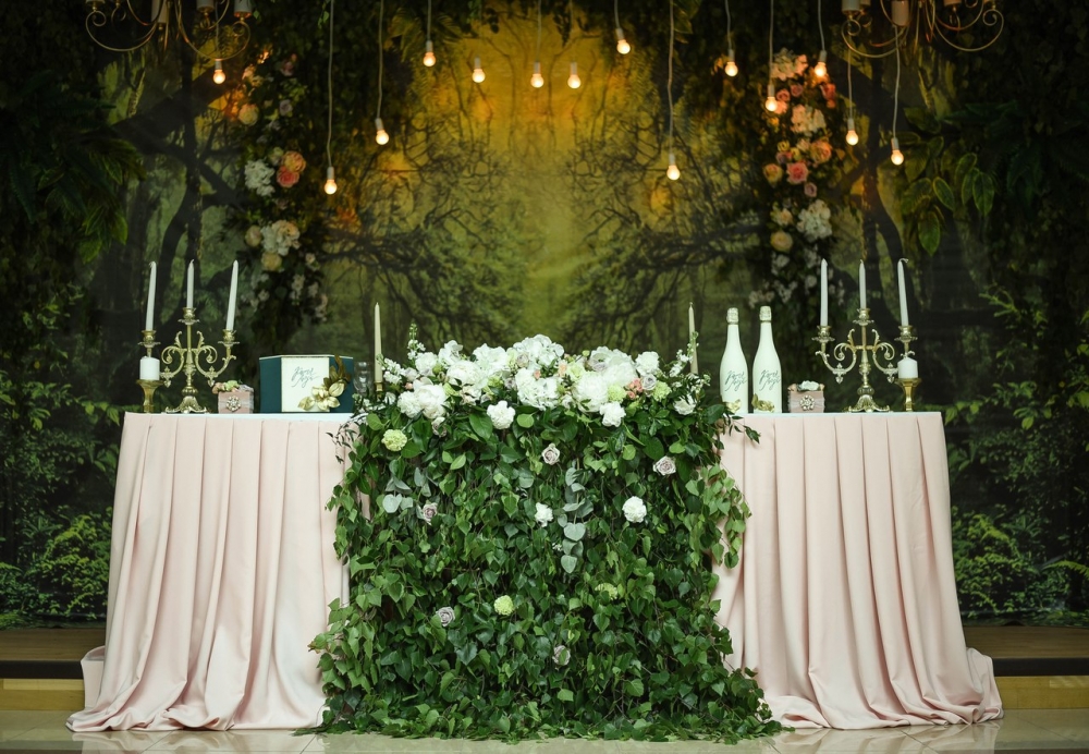 Агентство Амур, свадьба, жених невеста, украшение зала,  стильное оформление, флористика