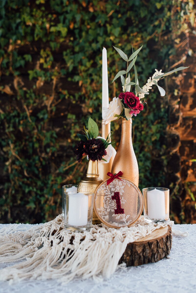 Оформление столов в стиле свадьбы создает единую и цельную карину