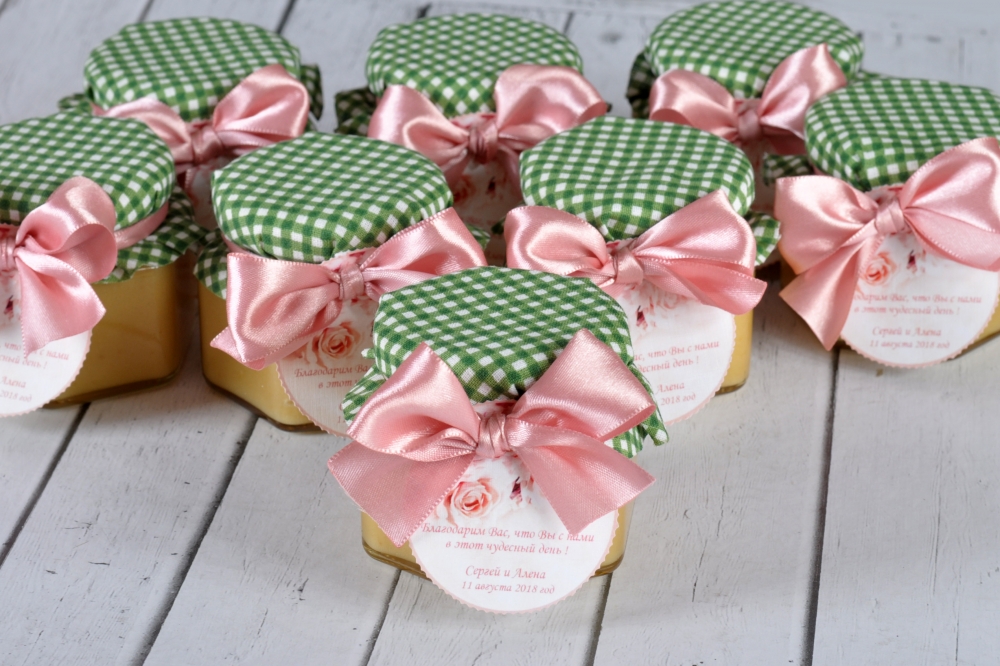 подарок гостям на свадьбу