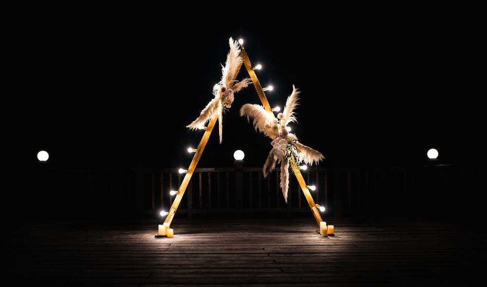 ретро-гирлянда нить