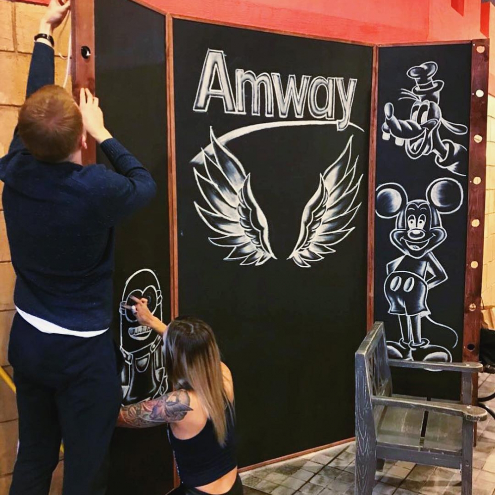 Аренда меловой (грифельной) фотозоны