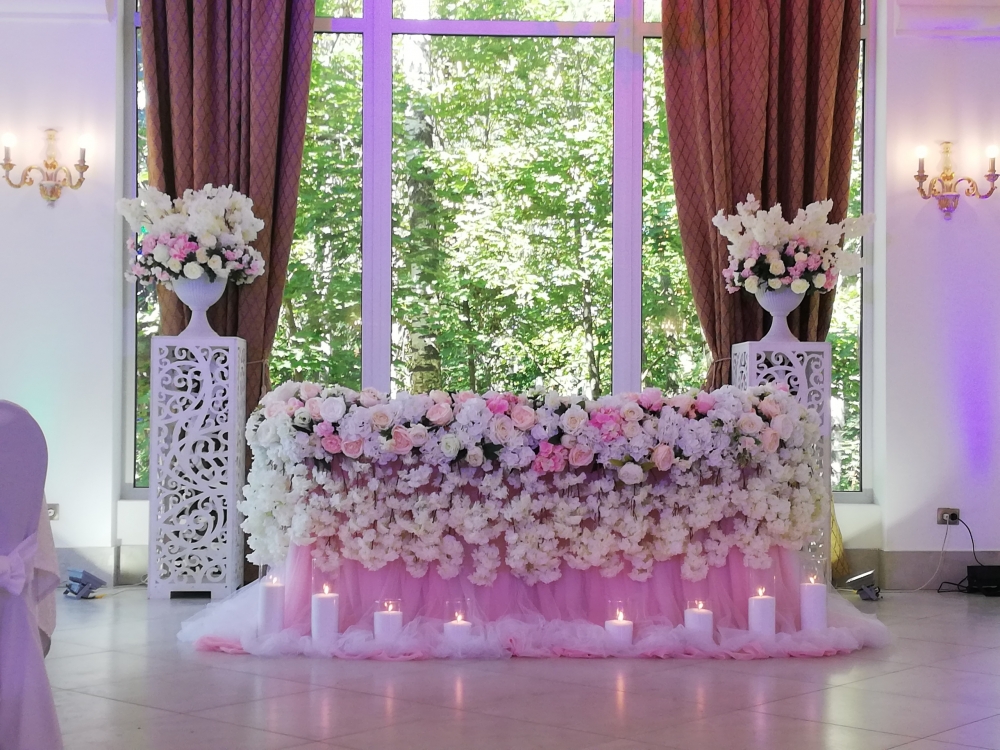 Оформление банкета в Санкт-Петербурге. "Усадьба у Озера". 