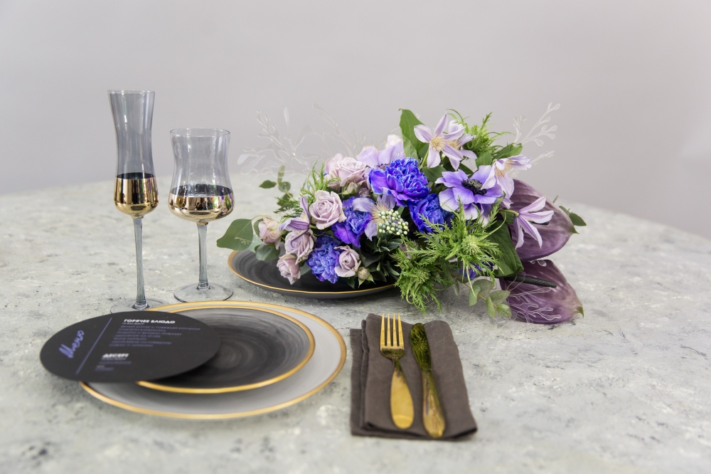 Сервировка на свадьбу