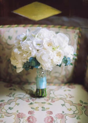 Букет невесты. Свадьба в стиле Tiffany