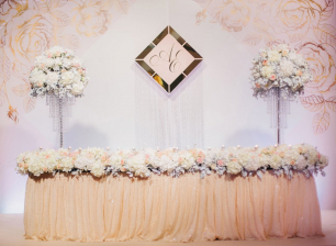 Оформление президиума молодых