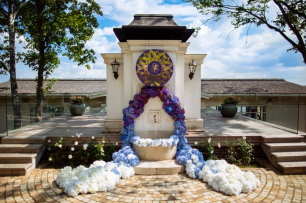 Оформление зоны выездной церемонии