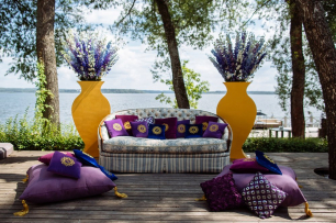 Восточное оформление фотозоны