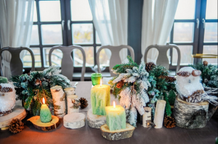 Зимние композиции для домашнего уюта