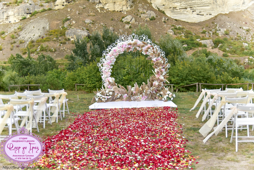 Алимова балка Студия свадебного декора Анастасии Гулиевой Флёр де Грёз