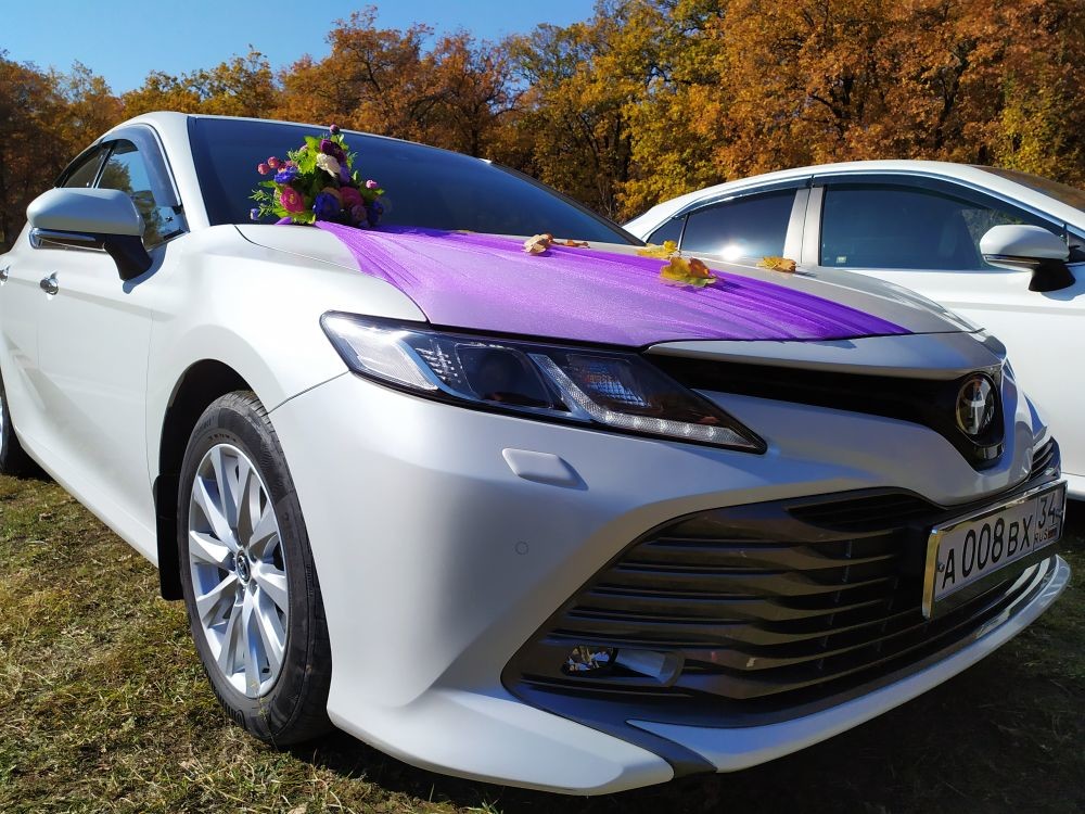 Свадебный кортеж Волгоград - аренда машин на свадьбу, прокат свадебных украшений