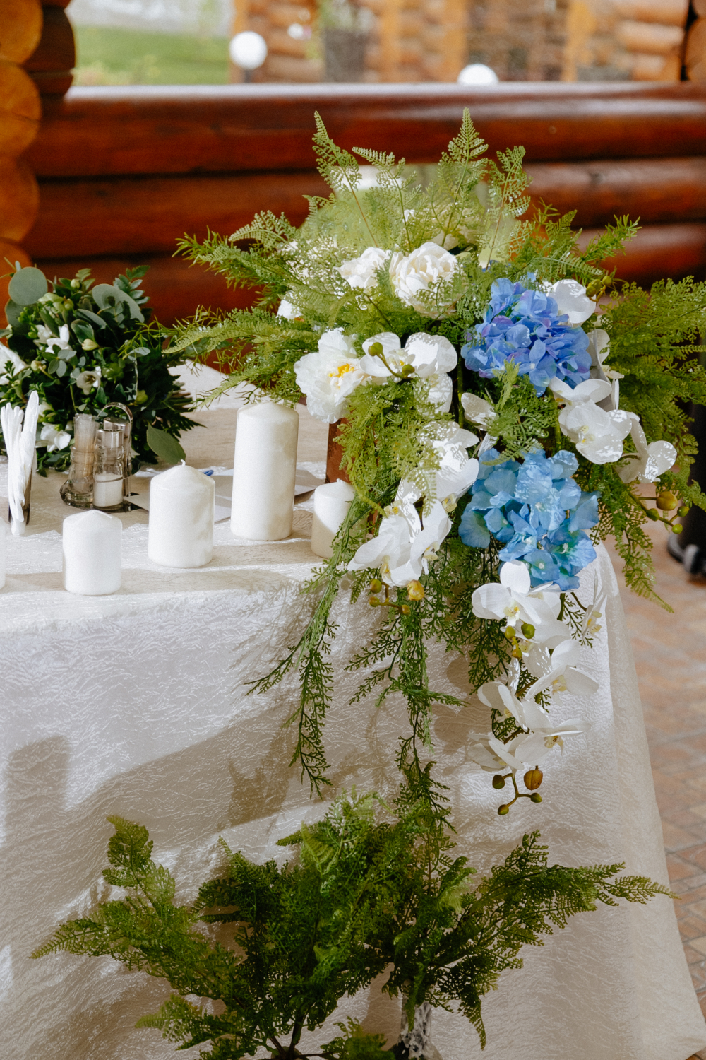 Оформление стола в "Русской охоте"