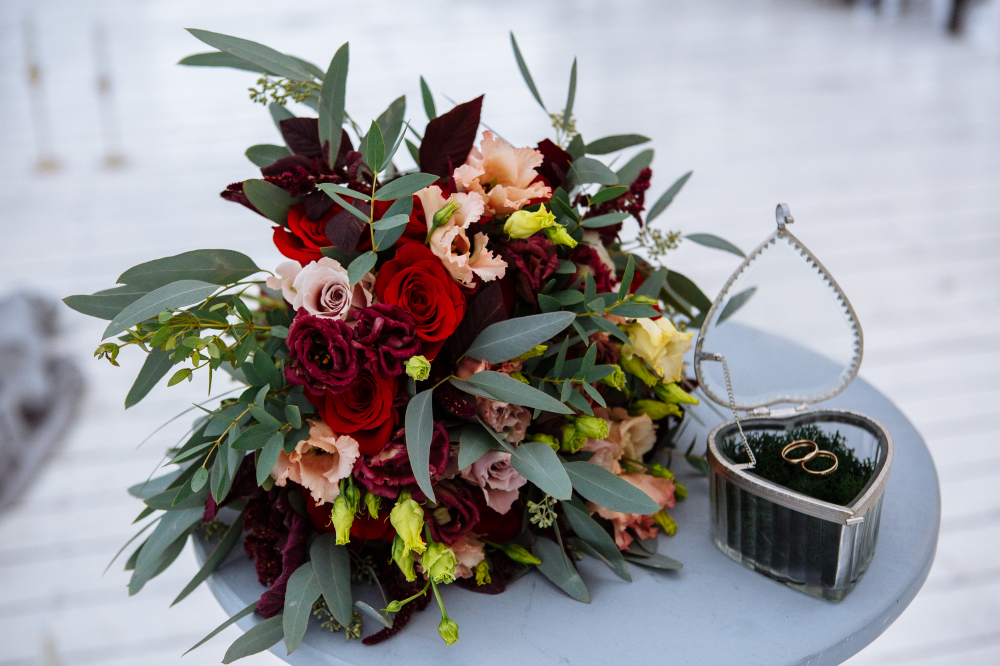 Букет невесты для осенней свадьбы