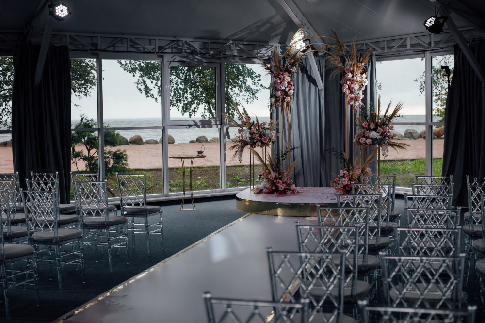 Свадьба в павильоне Маджестик, Репино