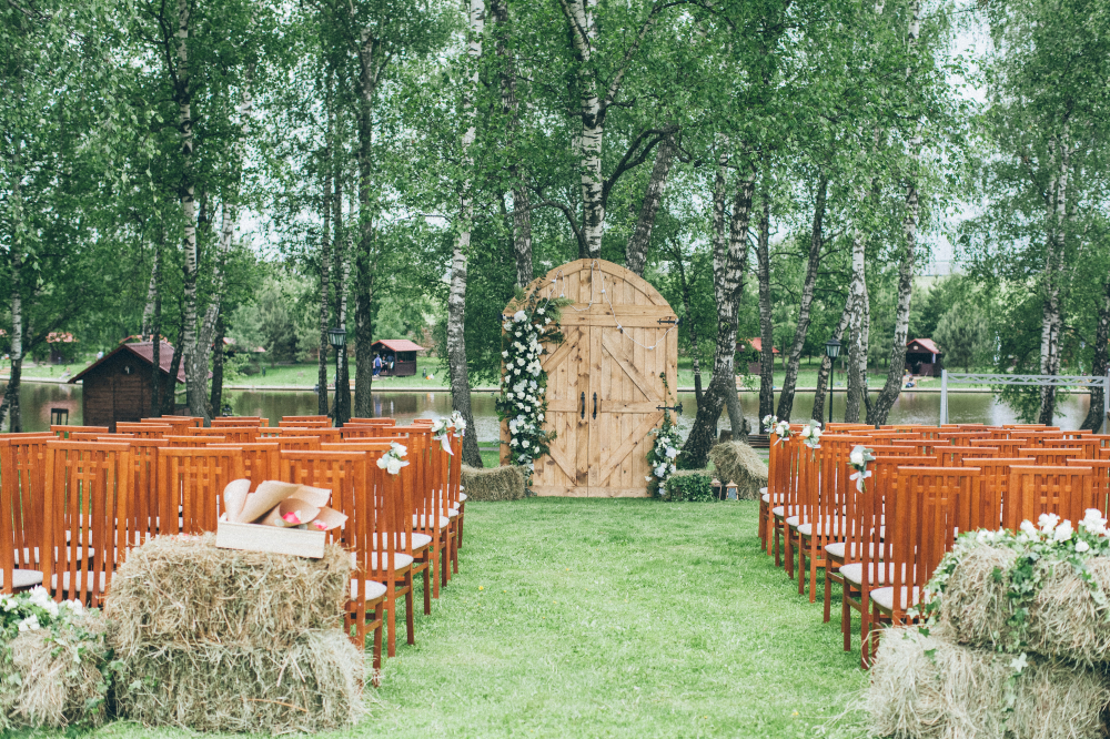 Выездная регистрация в стиле кантри