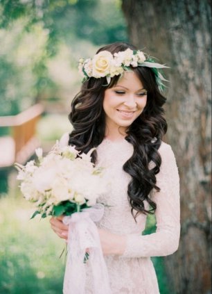 Летний образ невесты