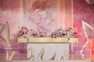 Оформление зоны молодоженов