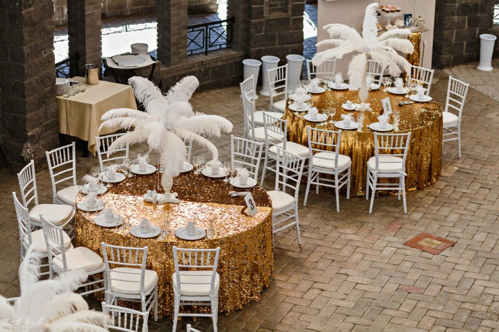 свадьба в стиле Гетсби