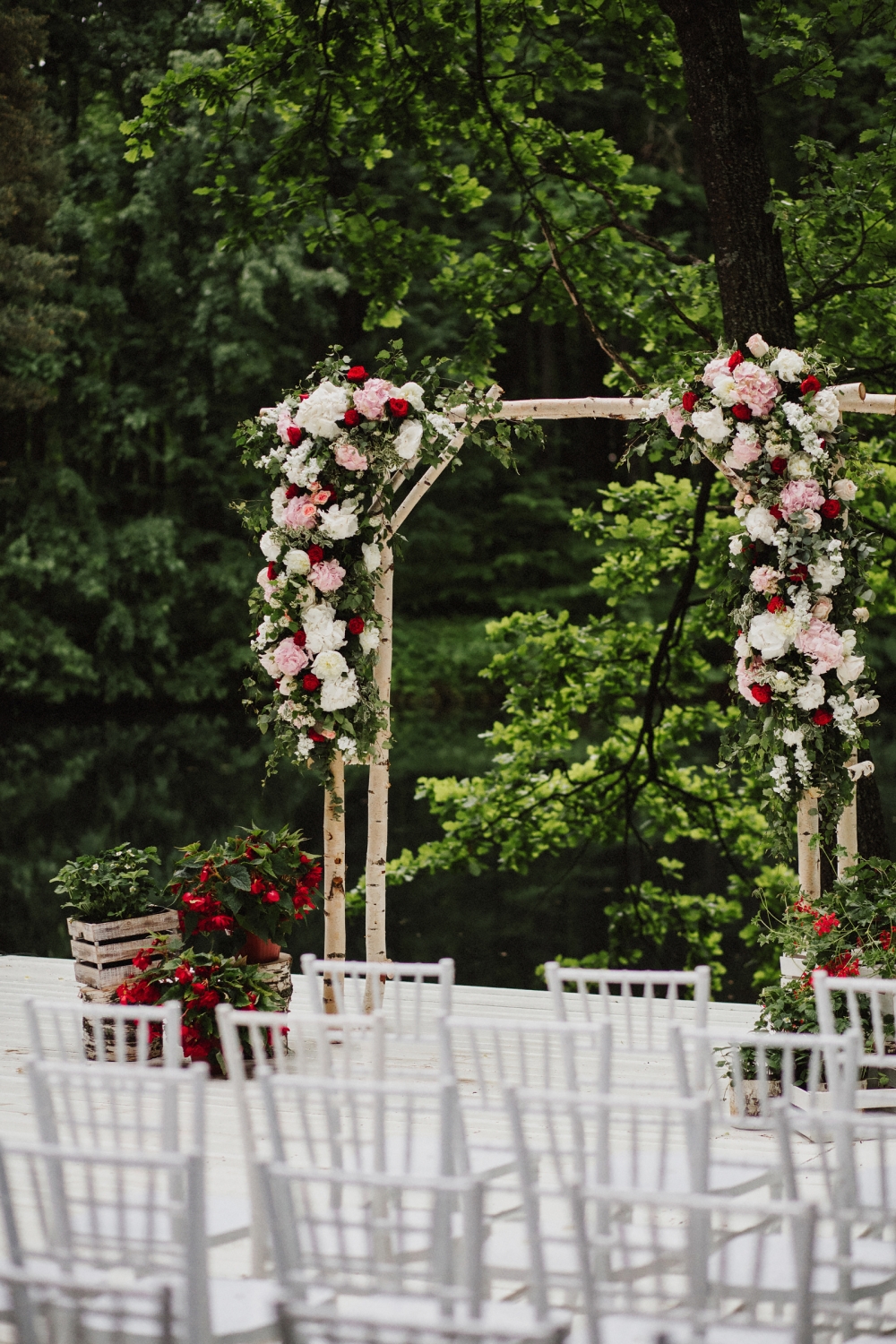 Свадебная арка. Свадебная церемония