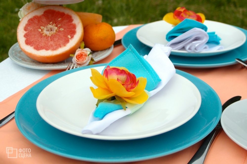 Оформление столов