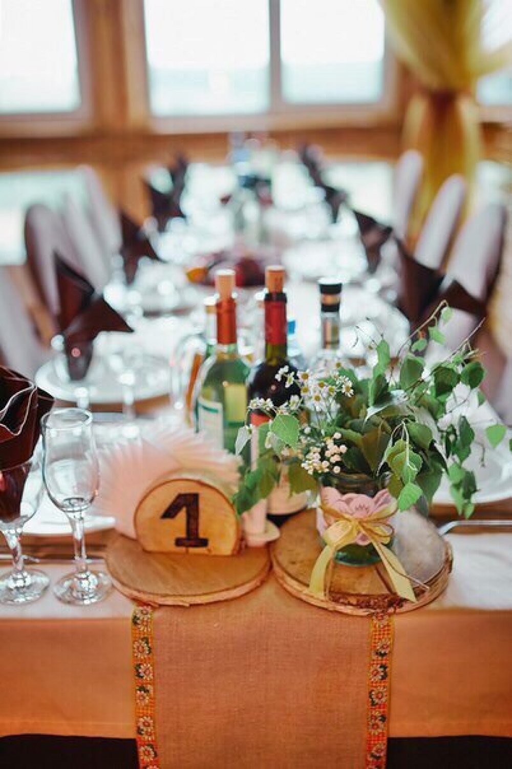 Свадебный декор в стиле Рустик