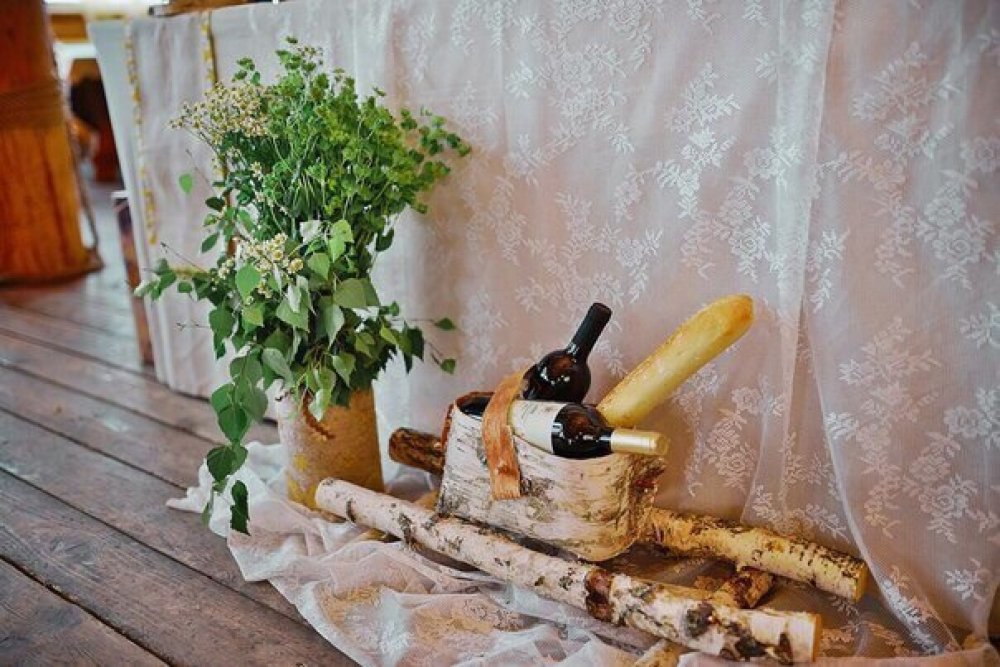 Свадебный декор в стиле Рустик