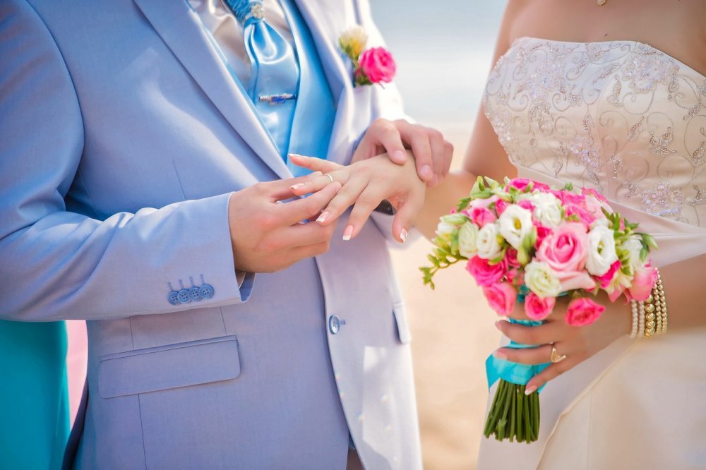 свадебный букет