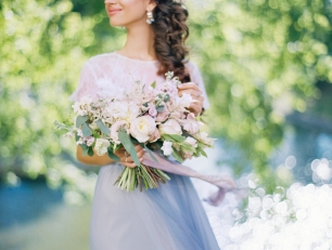 Букет невесты свободной формы